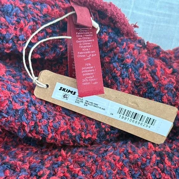 Skims Cozy Unisex Robe NWT Sz S/M - Picture 4 of 4